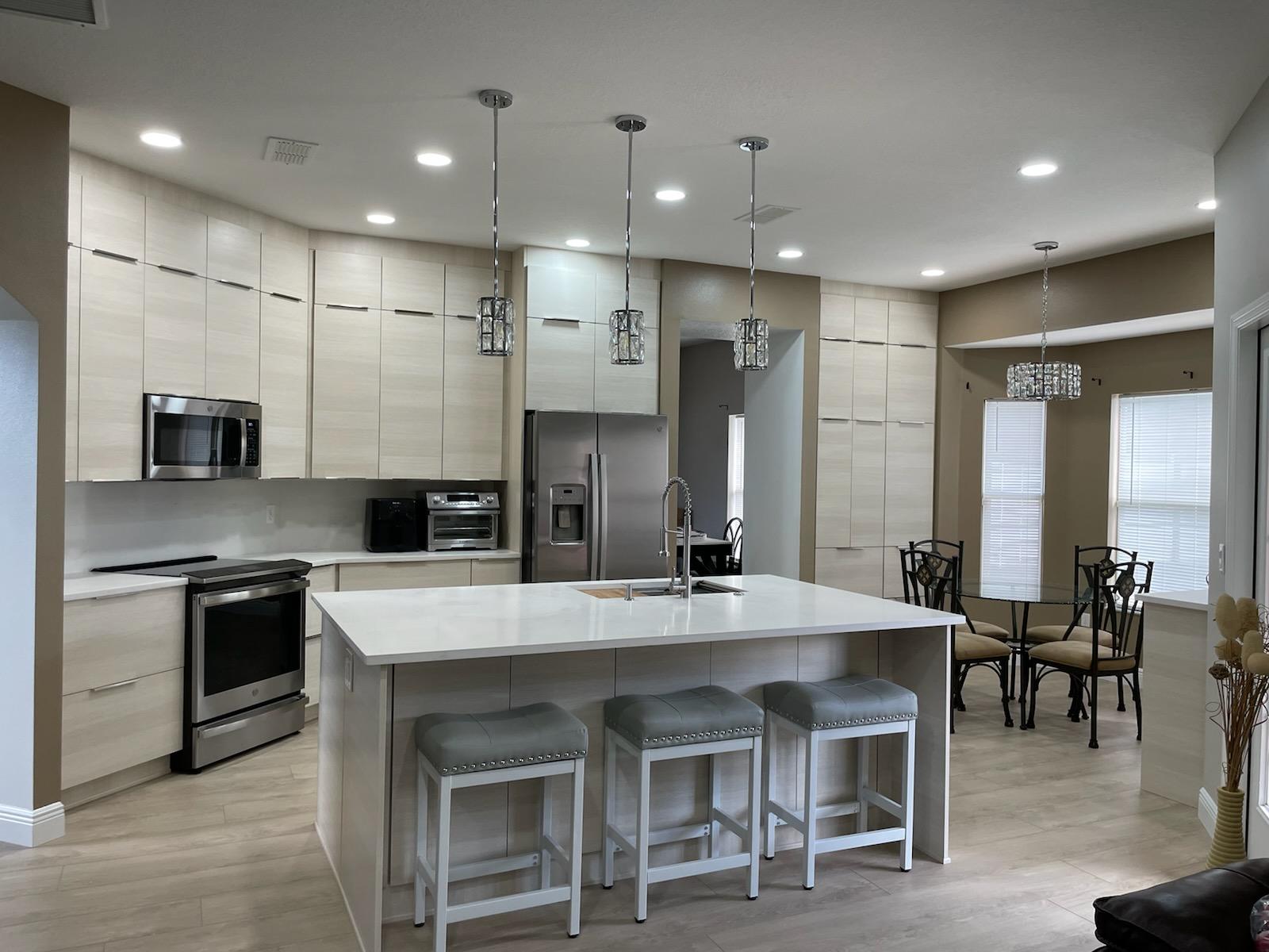 Kitchen installation showcase